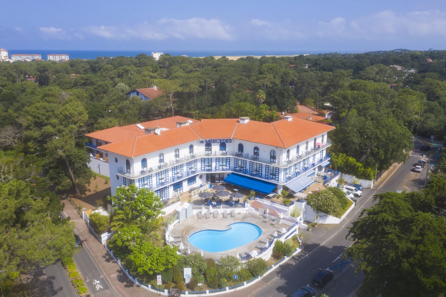 Hotel Hossegor (Landes) entre lac et plage Hôtel Mercedes